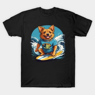 Surfer Dog T-Shirt